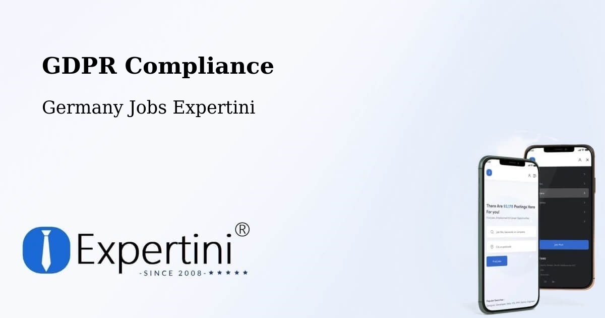 EU GDPR Compliance Statement – Ansbach - Germany Jobs Expertini